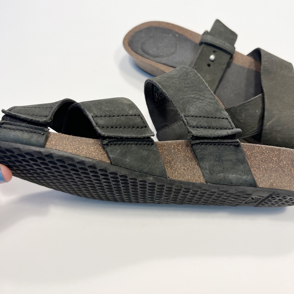 Teva Women Mahonia Slide Sandal foam footbed Black - Picture 6 of 14